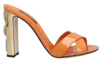 Dolce & Gabbana Orange Women's Shoes | Shop the world's largest 