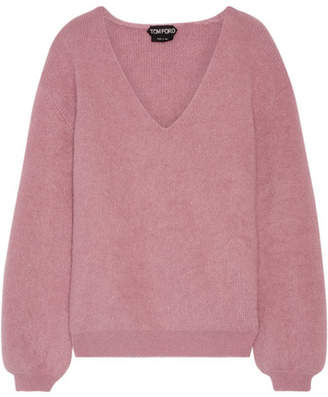 Tom Ford Silk-blend Sweater - Lilac