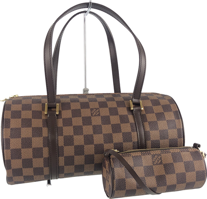 Louis Vuitton Papillon leather handbag - ShopStyle Tote Bags