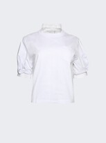 Cotton Poplin T-Shirt Off White 