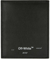 Thumbnail for your product : Off-White Black Seasonal Logo Card Holder