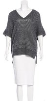 Thumbnail for your product : Rebecca Taylor Metallic Short Sleeve Sweater