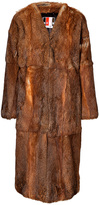 Thumbnail for your product : MSGM Rabbit Fur Coat