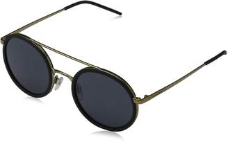 Emporio Armani Men's Mirrored EA2041-300287-50 Round Sunglasses