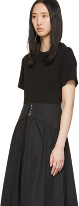 3.1 Phillip Lim Black T-Shirt Dress