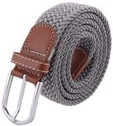 Thumbnail for your product : MIJIU Mens Braided Elastic Stretch Belt 35mm Wide