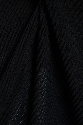 Alexander McQueen Scalloped Jacquard-knit Maxi Skirt