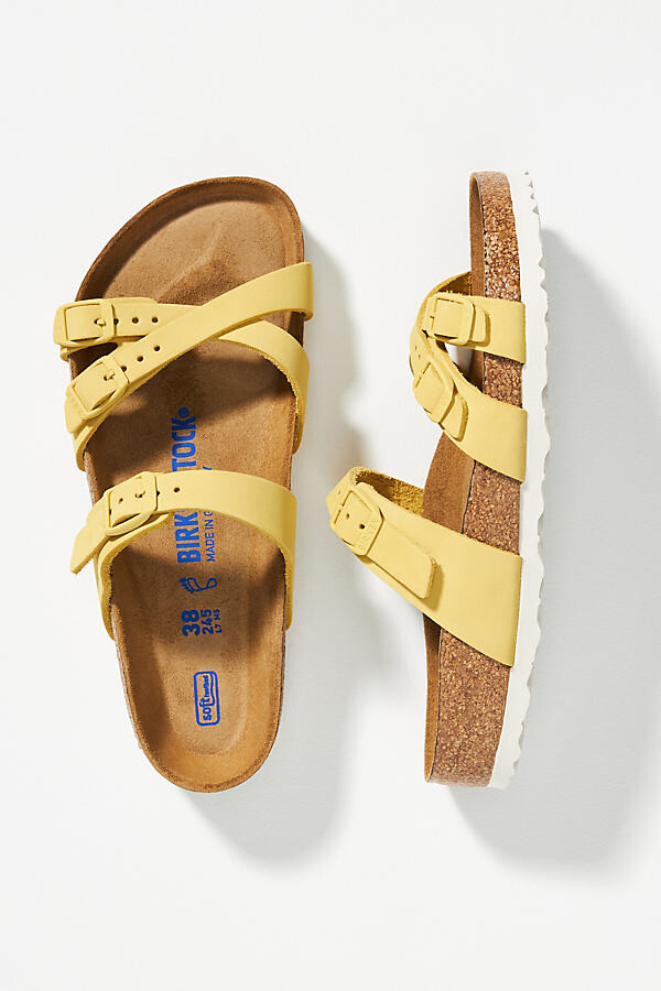 yellow foam birkenstocks