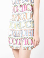 Thumbnail for your product : Fiorucci Logo-Print Mini Dress