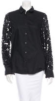 Thumbnail for your product : Dries Van Noten Embellished Button-Up Shirt