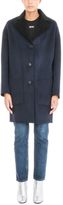 Thumbnail for your product : Kenzo Blue Wool Coat