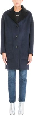 Kenzo Blue Wool Coat