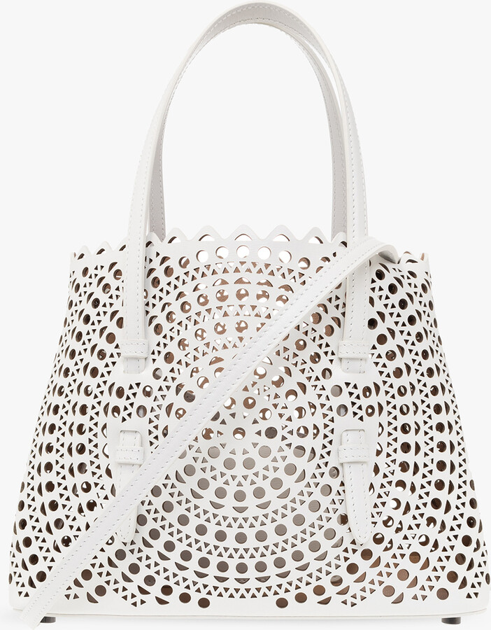 Alaia ‘Mina 25’ Shoulder Bag, , White ShopStyle