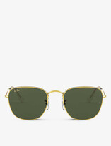 Thumbnail for your product : Ray-Ban RB3857 Frank Legend metal and acetate square sunglasses