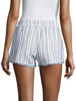 Thumbnail for your product : Bella Dahl Striped Drawstring Shorts