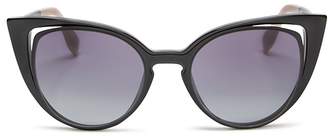 Fendi Floating Cat Eye Sunglasses, 51mm
