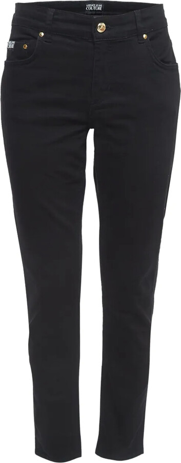 Logo-Embroidered Jeans