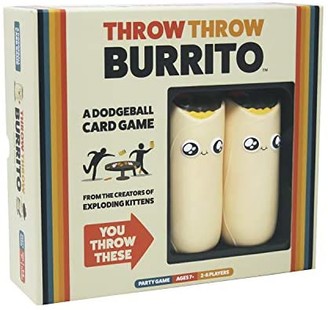 Throw Throw Burrito by Exploding Kittens - A Dodgeball Card Game - Family-Friendly Party Games - Card Games for Adults, Teens & Kids