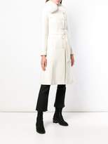 Thumbnail for your product : Twin-Set fox fur collar coat