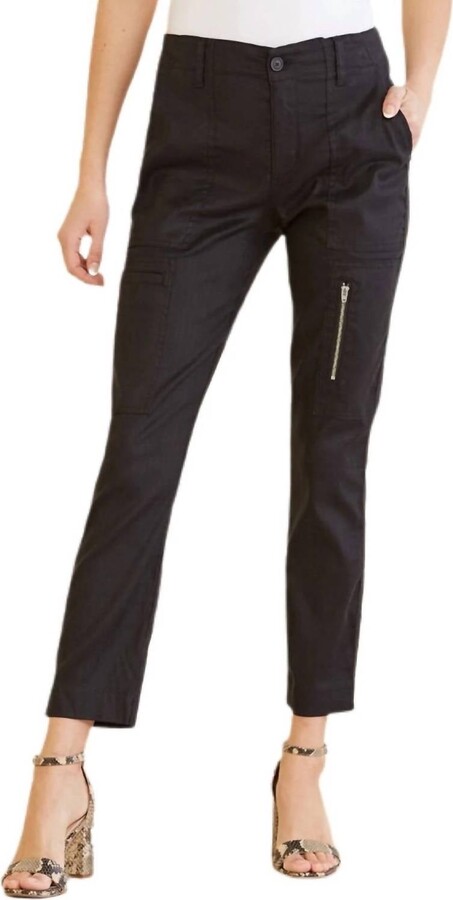 Level 99 Ella Utility Pants In Black