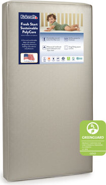 Kolcraft Fresh Start Premium Breathable Baby Crib Mattress & Toddler Bed Mattress, 52" x 28"