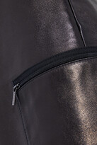 Thumbnail for your product : Acne Studios Zip-detailed Metallic Leather Skirt