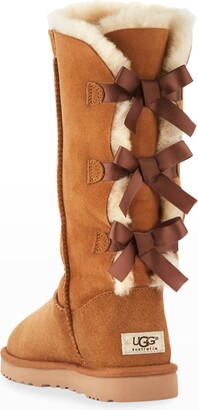 UGG Bailey Bow Tall Shearling Fur Boots
