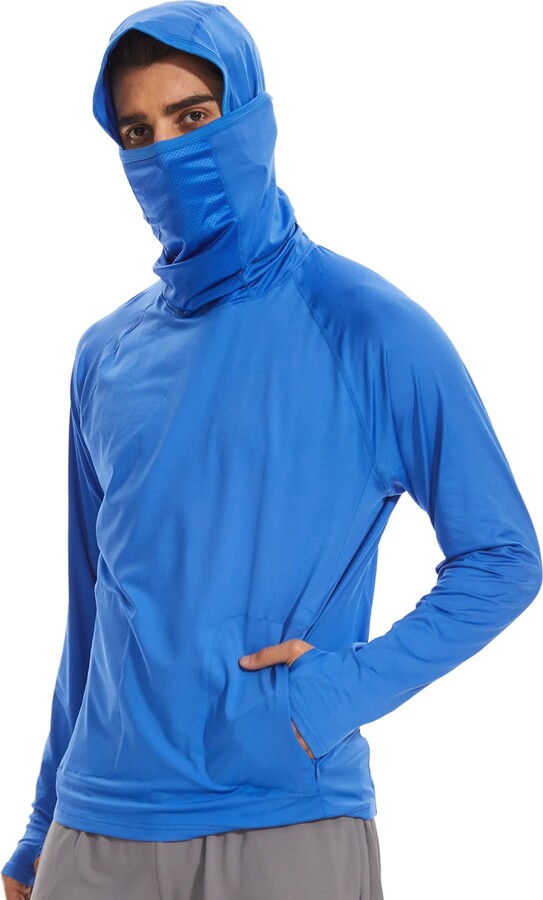 Arcweg Men's Long Sleeve Rash Guard UPF 50+ Running Top Rash Vest Mens