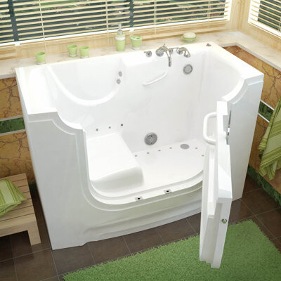 Therapeutic Tubs HandiTub 60" x 30" Walk in Air Bathtub