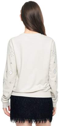 Juicy Couture French Terry Embellished Pullover