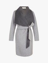 Thumbnail for your product : Hobbs London Gabriella Wool Blend Coat, Grey