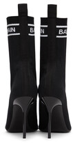 Thumbnail for your product : Balmain Black Knit Skye Boots