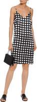 Thumbnail for your product : Walter W118 By Baker Effie Cutout Polka-dot Satin Dress