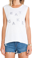 Thumbnail for your product : Feel The Piece x Tyler Jacobs Eat Cake Cut Off Tank