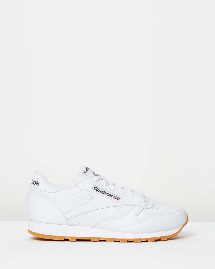 reebok white low tops