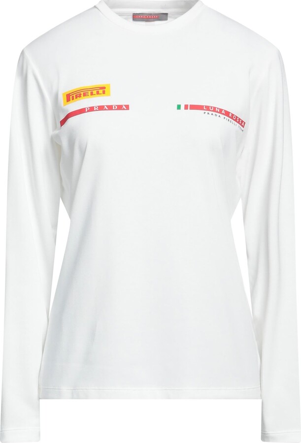 Prada Luna Rossa T-shirt White - ShopStyle