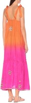 Thumbnail for your product : Juliet Dunn Embellished silk maxi dress