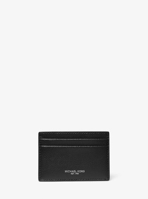 Michael Kors Andy Leather Card Case - ShopStyle Wallets