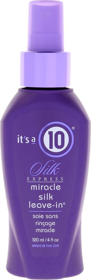 It's A 10 Silk Express Miracle Silk Leave-In by Its A 10 for Unisex - 4 oz Conditioner
