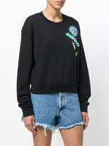 Thumbnail for your product : Off-White flower tape print sweatshirt