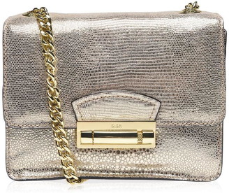 biba gold clutch bag