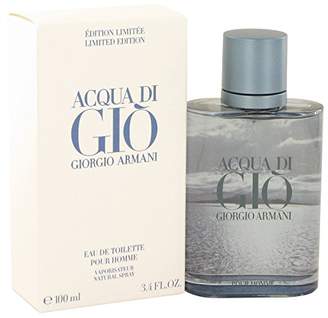 Giorgio Armani Acqua Di Gio Blue Edition by Eau De Toilette Spray (Limited Edition) 100 ml for Men
