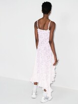Thumbnail for your product : Collina Strada Florist Ruffled Asymmetric Hem Midi Dress