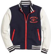 Thumbnail for your product : Brooks Brothers Fleece Baseball Jacket