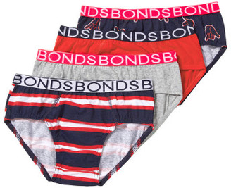 Bonds Boys Brief 4 Pack