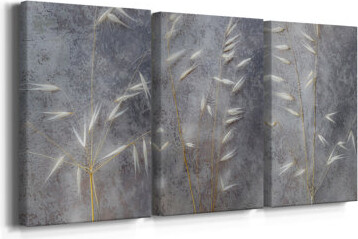 Red Barrel Studio Moonlit Dream I -Custom Wrapped Gallery Canvas - 3 Pieces