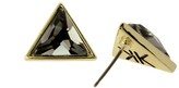 Thumbnail for your product : Kardashian Kollection Black Diamond Triangle Studs