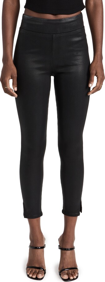 FRAME Jetset Crop Slit Skinny Jeans