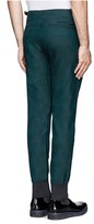 Thumbnail for your product : Nobrand Ribbed cuff shadow check pants
