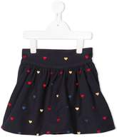 Thumbnail for your product : Stella McCartney Kids heart embroidered skirt